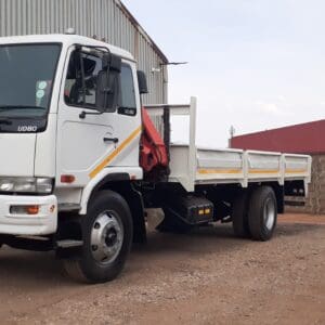 2012 UD 80  Dropside with FASSI F80A Crane
