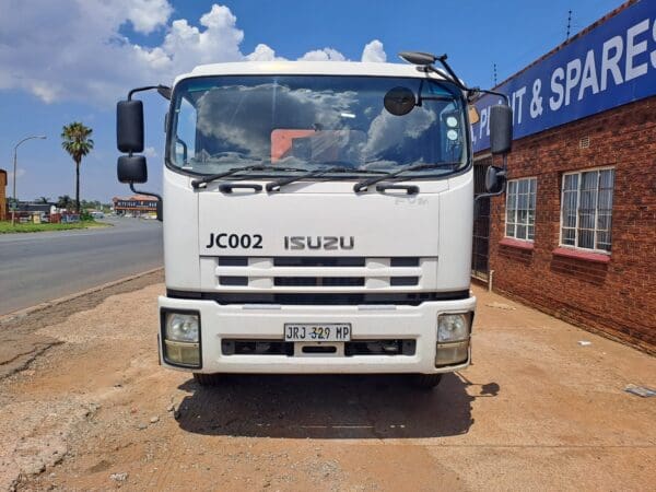 2014 Isuzu FTM 1200 Dropside 6x4 with Palfinger PK15500 crane with top seat - Image 2
