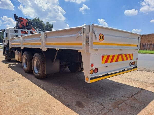 2014 Isuzu FTM 1200 Dropside 6x4 with Palfinger PK15500 crane with top seat - Image 5