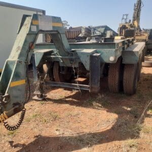 Double Axle Gooseneck Skip Bin Trailer