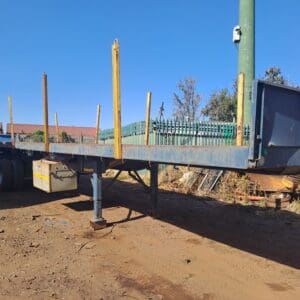 2015 Paramount Semi Trailer Tri Axle Flatdeck Trailer 14 meter