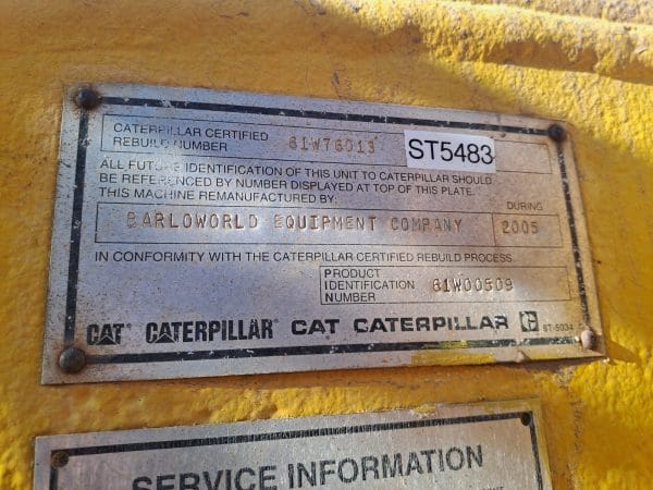 CAT120G grader with scarifier - Image 9