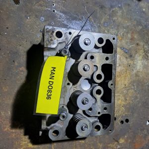 DO836 cylinder head polished and tested