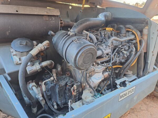 2014 Wacker Neuson Kramerallrad 2506 Telehandler engine