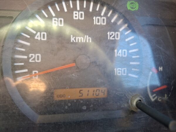 2010 Isuzu NPR400 dropside 4x2 with Palfinger PC2300A crane odometer