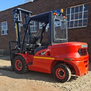 Full view of a Forklift