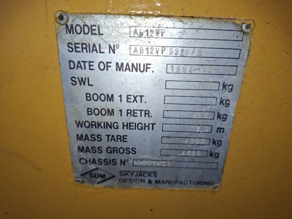 2007 Nissan UD40 Cherry Picker, 12 meter, pto operated, 84103 kms - Image 14